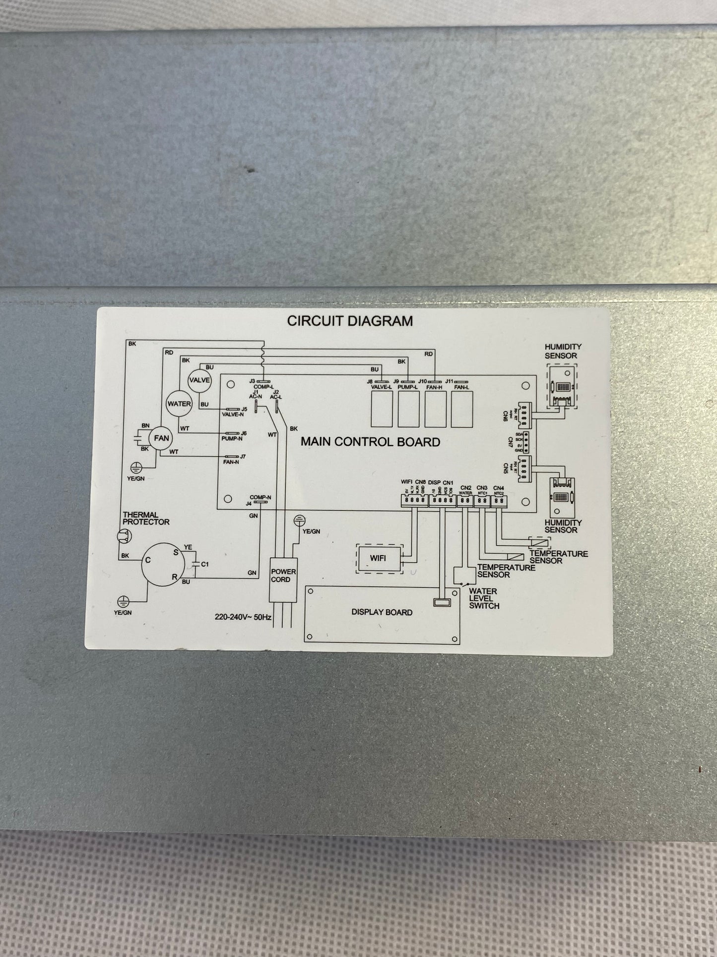 DHR-55GB Main Control Box