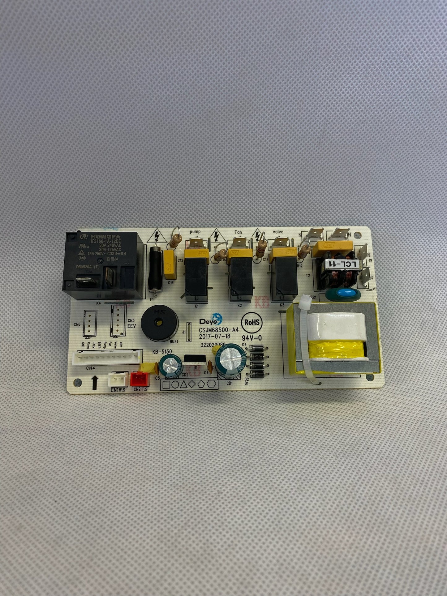 DY65L Main Control Board (DY-65L-13)